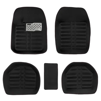 5 Pcs Universal Car Auto Floor Mats Floorliner Front&Rear Carpet All Weather Mat Car Anti-Slip Mat Car Accessories
5 Pcs Universal Car Auto Floor Mats Floorliner Front&Rear Carpet All Weather Mat Car Anti-Slip Mat Car Accessories