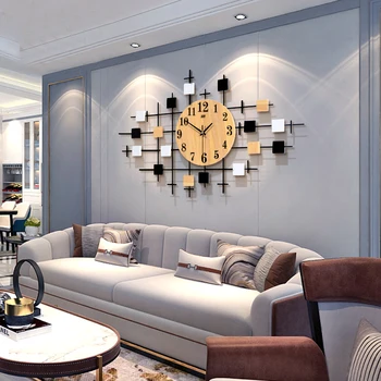 Nordic Creative Wall Clock Living Room Home Fashion Personality Clock Modern Simple Atmosphere Mute Quartz Clock BB50WC
Nordic Creative Wall Clock Living Room Home Fashion Personality Clock Modern Simple Atmosphere Mute Quartz Clock BB50WC