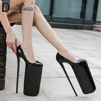 DORATASIA New Spring Novelty Platform Pumps Fashion Activity Pumps Women Fashion Extrem High Thin Heels Shoes Woman 
DORATASIA New Spring Novelty Platform Pumps Fashion Activity Pumps Women Fashion Extrem High Thin Heels Shoes Woman