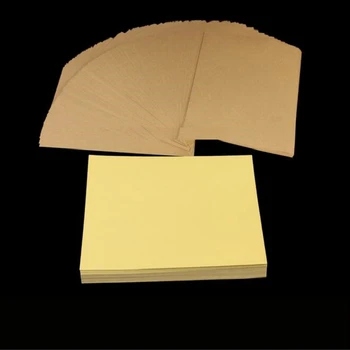 100 Sheets/lot A4 size Blank Kraft adhesive sticker/Self adhesive A4Kraft Label Paper for Laser Inkjet Printer Packaging Label 
100 Sheets/lot A4 size Blank Kraft adhesive sticker/Self adhesive A4Kraft Label Paper for Laser Inkjet Printer Packaging Label
