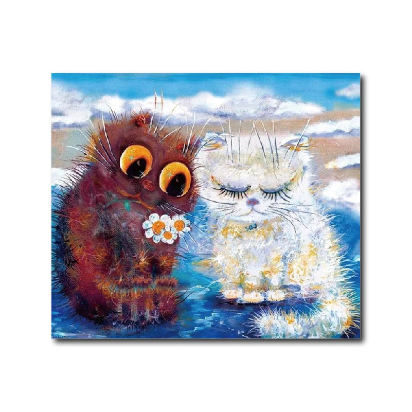 Frameless Two adorable kittens Abstract Painting Diy Digital Painting By Numbers Modern Wall Art Picture For Home Wall Artwork
Frameless Two adorable kittens Abstract Painting Diy Digital Painting By Numbers Modern Wall Art Picture For Home Wall Artwork