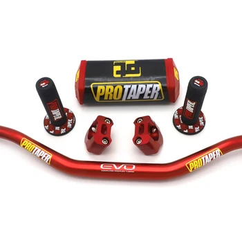 28MM Motorcycle Handlebars Fat Bars+ Grips Protaper Bar Pad For Dirt Bike SUZUKI DRZ400 RMZ450 RMZ250
28MM Motorcycle Handlebars Fat Bars+ Grips Protaper Bar Pad For Dirt Bike SUZUKI DRZ400 RMZ450 RMZ250