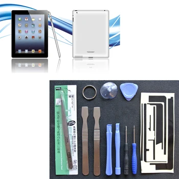 Replacement Digitizer Touch Screen Front Glass White Home Button + Camera Holder + PreInstalled Adhesive Tools for IPAD3
Replacement Digitizer Touch Screen Front Glass White Home Button + Camera Holder + PreInstalled Adhesive Tools for IPAD3