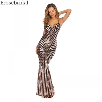 Erosebridal Cheap Mermaid Evening Dress Long Sexy Simply Long Formal Dress Open Back robe soiree Elegant Gowns
Erosebridal Cheap Mermaid Evening Dress Long Sexy Simply Long Formal Dress Open Back robe soiree Elegant Gowns