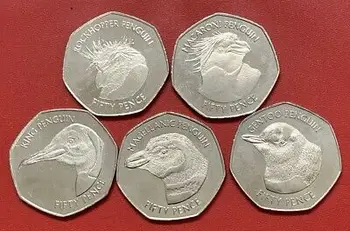 Set 5Pcs British Falkland Island 50 Penny Coins Commonwealth Oceania Original Coin Good Condition Collection New
Set 5Pcs British Falkland Island 50 Penny Coins Commonwealth Oceania Original Coin Good Condition Collection New