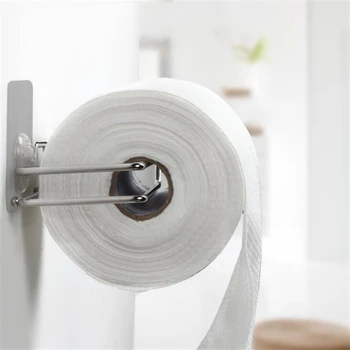 2019 Good Quality Toilet Kitchen Roll Paper Holder Stainless Steel Washable Hooks Rack Toilet Roll Rack Bathroom Accessories
2019 Good Quality Toilet Kitchen Roll Paper Holder Stainless Steel Washable Hooks Rack Toilet Roll Rack Bathroom Accessories