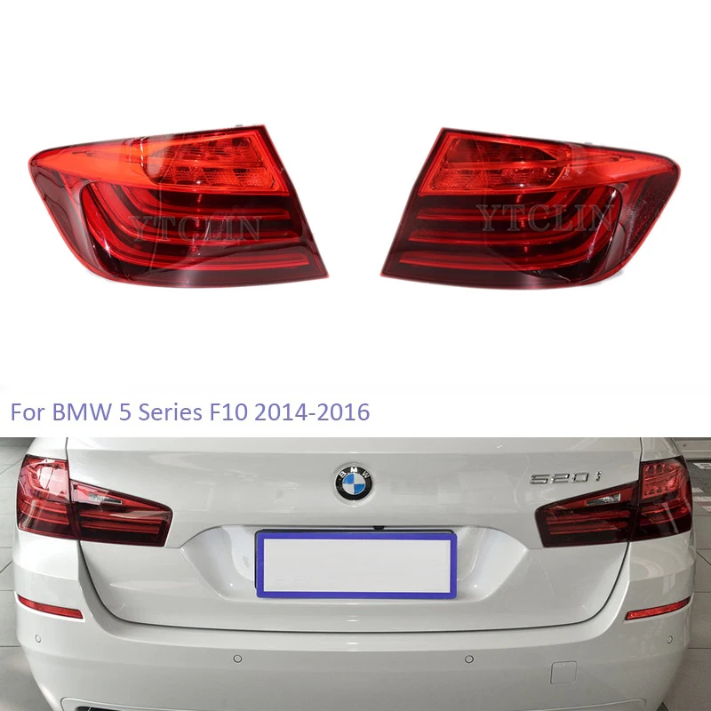 YTCLIN LED RED New Rear Tail Light Rear Brake Light For BMW 5 Series F10 F18 2014-2017 Sedan Stoplight Reversing Lamp
YTCLIN LED RED New Rear Tail Light Rear Brake Light For BMW 5 Series F10 F18 2014-2017 Sedan Stoplight Reversing Lamp