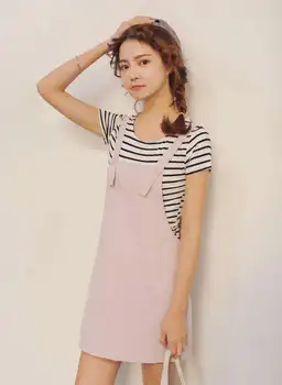 Summer black 2020 short beige sleeve t shirt Women Top Garment
Summer black 2020 short beige sleeve t shirt Women Top Garment