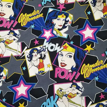 Good Super Women Fabric 100%Cotton Fabric Avengers hero Digital printing Children's Fabric Sewing Clothing DIY Women Dress/Shirt 
Good Super Women Fabric 100%Cotton Fabric Avengers hero Digital printing Children's Fabric Sewing Clothing DIY Women Dress/Shirt