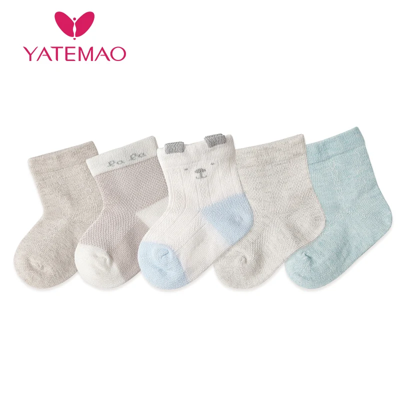 YATEMAO 5 pairs/lot 0-2Y Baby Socks for Girls Cotton Mesh Cute Newborn Boy Toddler Socks Baby Clothes Kids Accessories
YATEMAO 5 pairs/lot 0-2Y Baby Socks for Girls Cotton Mesh Cute Newborn Boy Toddler Socks Baby Clothes Kids Accessories