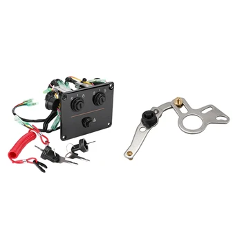 703-48261-11 ( Pull to Open ) Convertor Linkeage with for Yamaha Outboard Dual Engine Key Switch ASSY 6K1-82570-08-00
703-48261-11 ( Pull to Open ) Convertor Linkeage with for Yamaha Outboard Dual Engine Key Switch ASSY 6K1-82570-08-00