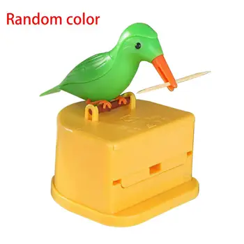 Cute Hummingbird Toothpick Dispenser Gag Gift Cleaning Teeth High Quality Material Automatic Bird Toothpick Box Hot New
Cute Hummingbird Toothpick Dispenser Gag Gift Cleaning Teeth High Quality Material Automatic Bird Toothpick Box Hot New