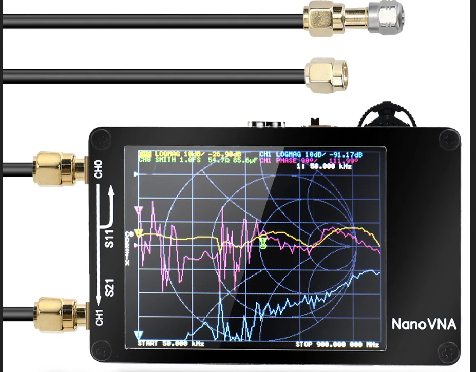 Portable Handheld Vector Network Analyzer 50KHz-900MHz Digital Display Touching Screen Shortwave Antenna Analyzer Standing Wave
Portable Handheld Vector Network Analyzer 50KHz-900MHz Digital Display Touching Screen Shortwave Antenna Analyzer Standing Wave