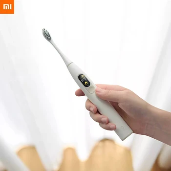 Xiaomi Oclean X Smart Sonic Electric Toothbrush 40000rpm Touch Screen AI Protect Teeth Wireless Fast Charging Bluetooth 4.2 BLE
Xiaomi Oclean X Smart Sonic Electric Toothbrush 40000rpm Touch Screen AI Protect Teeth Wireless Fast Charging Bluetooth 4.2 BLE
