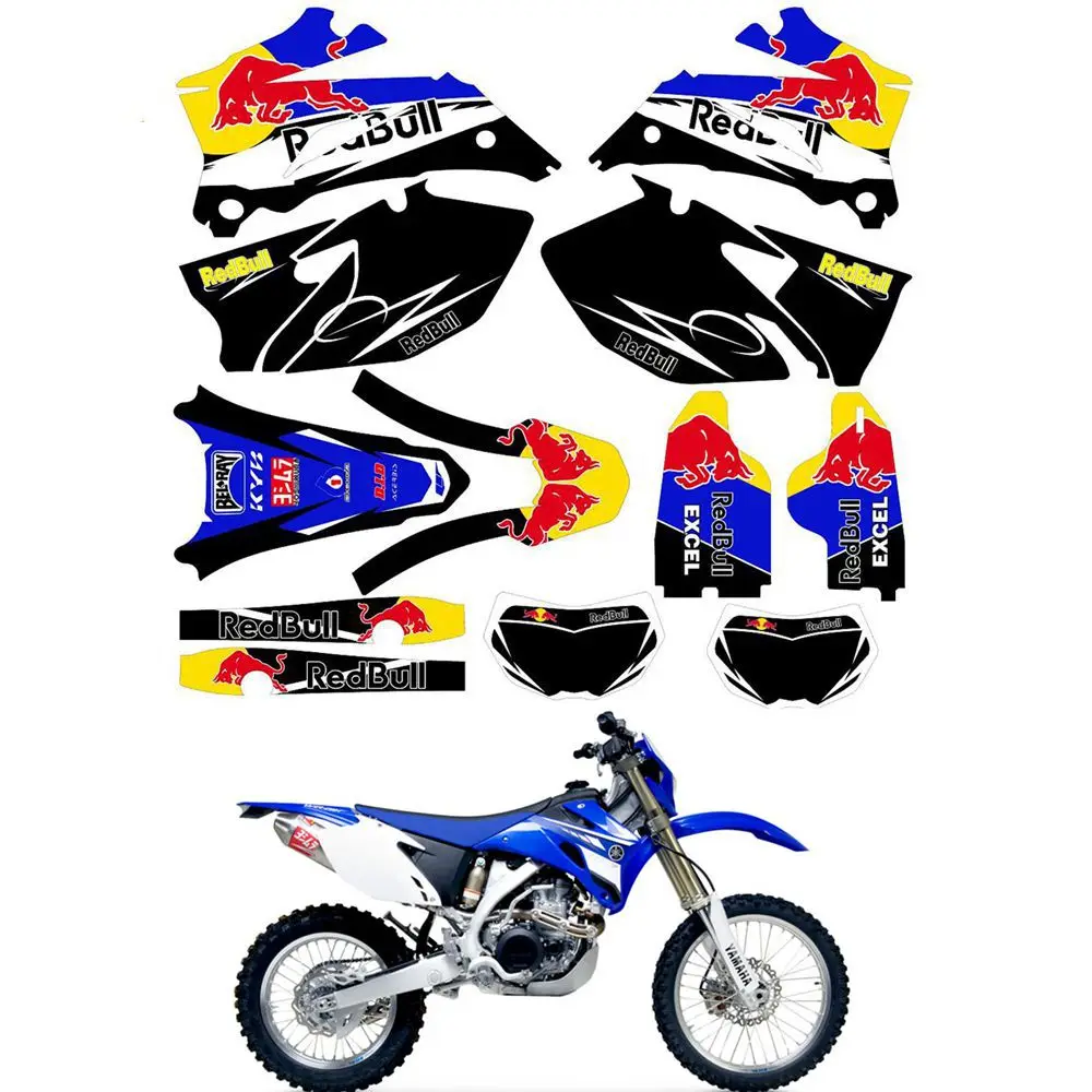 For YAMAHA WR250F 2007 - 2014 WR450F 2007 - 2011 Customized Number Graphics Backgrounds Stickers Kit Decal
For YAMAHA WR250F 2007 - 2014 WR450F 2007 - 2011 Customized Number Graphics Backgrounds Stickers Kit Decal