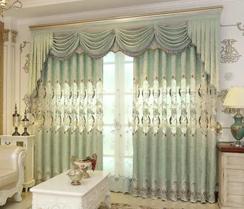 European luxury King Queen brown embroidered gold curtains for the living room with the sheer luxury hotels suitable for bedroom
European luxury King Queen brown embroidered gold curtains for the living room with the sheer luxury hotels suitable for bedroom