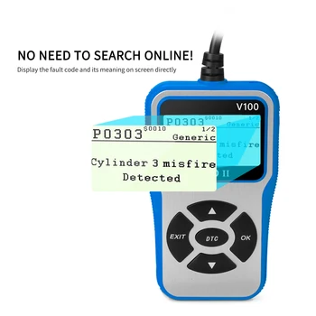 Hot Universal O-B-D II Scanner Car Engine Fault Code Reader E-O-B-D O-B-D 2 CAN Diagnostic Scan Tool for O-B-D II Protocol Cars
Hot Universal O-B-D II Scanner Car Engine Fault Code Reader E-O-B-D O-B-D 2 CAN Diagnostic Scan Tool for O-B-D II Protocol Cars
