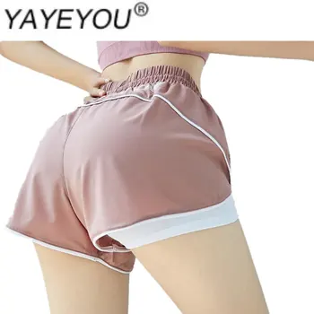 YAYEYOU Summer sport casual women exposed easing gym running prevention quick-drying false two candy color
YAYEYOU Summer sport casual women exposed easing gym running prevention quick-drying false two candy color