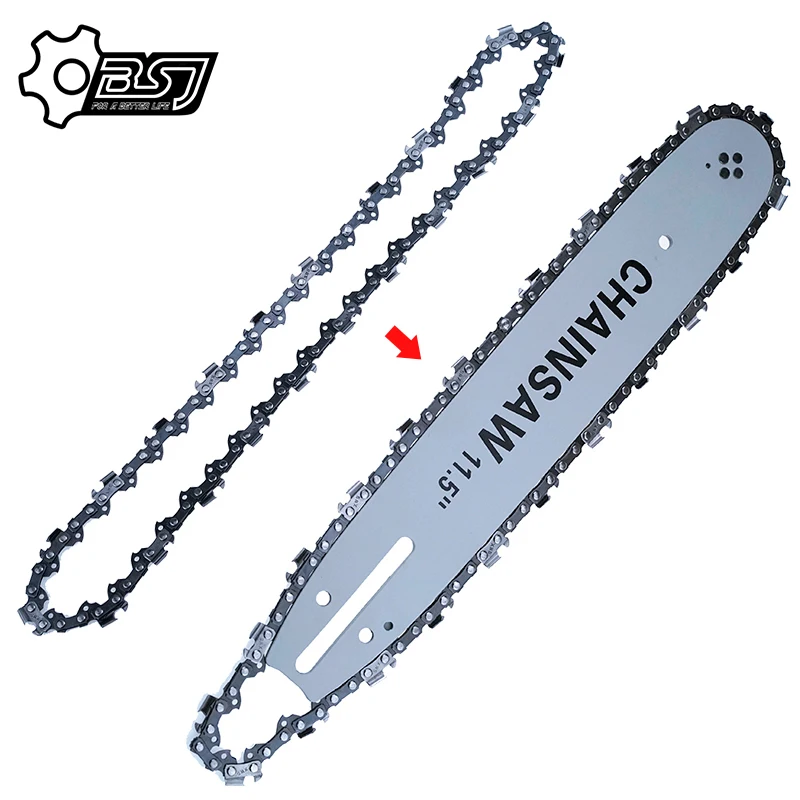12-Inch Chainsaw Saw Chain Blade For Links 44 Shape Pitch 3/8" Chain Gauge 0.50''Blade Saw Chain For Wood Cutting Chainsaw Parts
12-Inch Chainsaw Saw Chain Blade For Links 44 Shape Pitch 3/8" Chain Gauge 0.50''Blade Saw Chain For Wood Cutting Chainsaw Parts