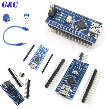 Mini USB With the bootloader Nano 3.0 controller compatible for arduino USB driver 16Mhz NANO V3.0 Atmega328
Mini USB With the bootloader Nano 3.0 controller compatible for arduino USB driver 16Mhz NANO V3.0 Atmega328