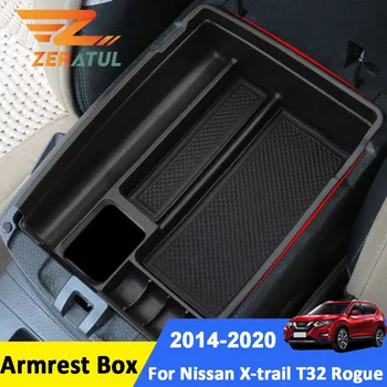 Zeratul Car Interior Central Multifunction Storage Pallet Armrest Container Box for Nissan X-trail Xtrail T32 Rogue 2014 - 2020
Zeratul Car Interior Central Multifunction Storage Pallet Armrest Container Box for Nissan X-trail Xtrail T32 Rogue 2014 - 2020