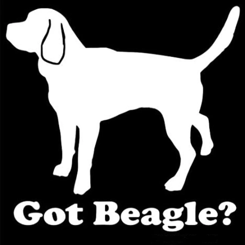 DAWASARU Got Beagle виниловая наклейка на стену автомобиля грузовика ноутбука | Белый