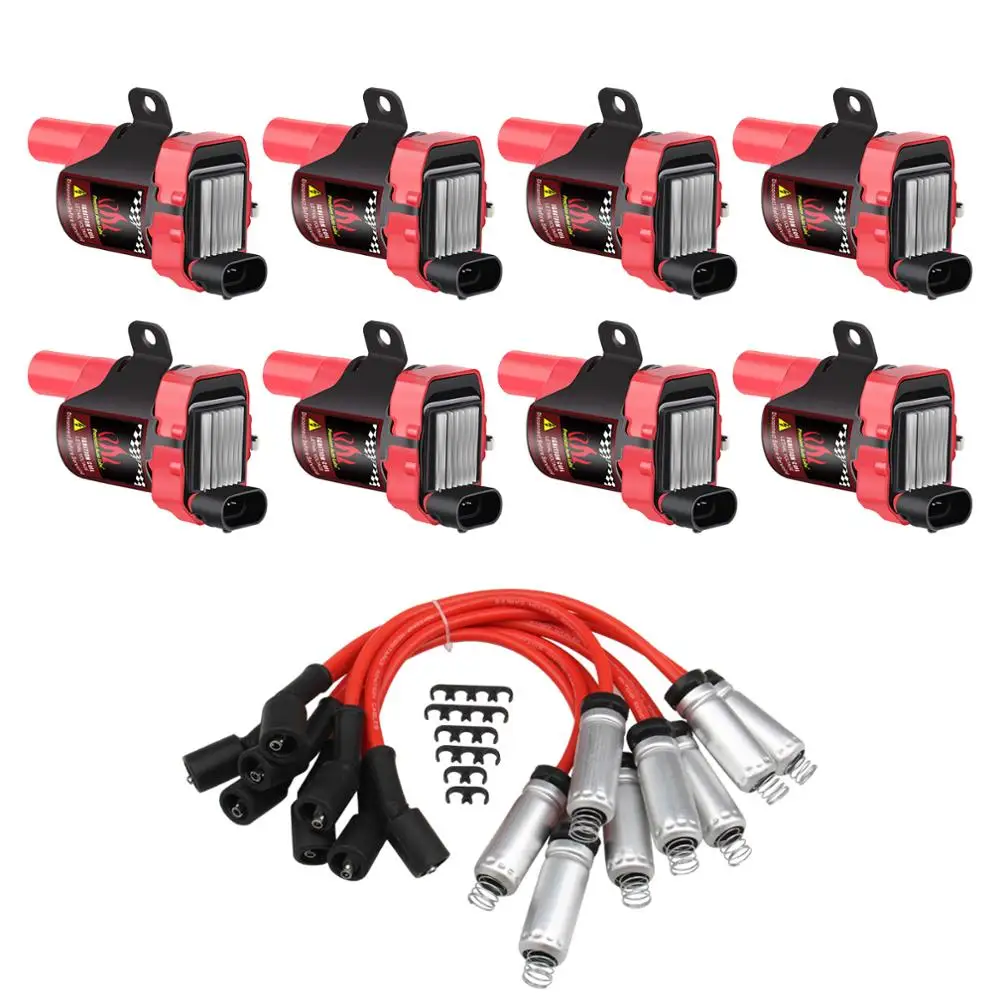 Set Of 8 D585 Ignition Coil Spark Plug Pack For Chevy Silverado GMC LS1 LS3 4.8 5.3L 6.0L High Performance Coil Car Accessories
Set Of 8 D585 Ignition Coil Spark Plug Pack For Chevy Silverado GMC LS1 LS3 4.8 5.3L 6.0L High Performance Coil Car Accessories