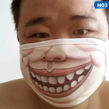 Funny Face & Mouth Cartoon Face Mask Anti-bacterial Unisex Dust Mouth Mask Multi Style Anti Dust Cotton Facial Protective
Funny Face & Mouth Cartoon Face Mask Anti-bacterial Unisex Dust Mouth Mask Multi Style Anti Dust Cotton Facial Protective