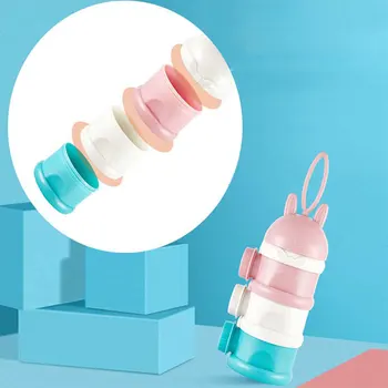 3Layers Baby Rabbit Style Portable Baby Food Storage Box Baby Milk Food Box Cartoon Infant Milk Powder Container New~ 
3Layers Baby Rabbit Style Portable Baby Food Storage Box Baby Milk Food Box Cartoon Infant Milk Powder Container New~
