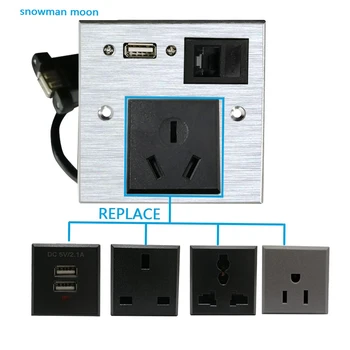aluminium alloy plate AU UK US EU USB Small South Africa network WalFin Multimedia jack socket cable Connection Panel
aluminium alloy plate AU UK US EU USB Small South Africa network WalFin Multimedia jack socket cable Connection Panel