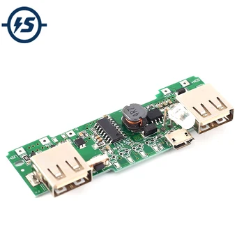 Dual USB Mobile Display Power Boost Module Solar Charging Circuit 5V 2A Charger Step UP Module
Dual USB Mobile Display Power Boost Module Solar Charging Circuit 5V 2A Charger Step UP Module