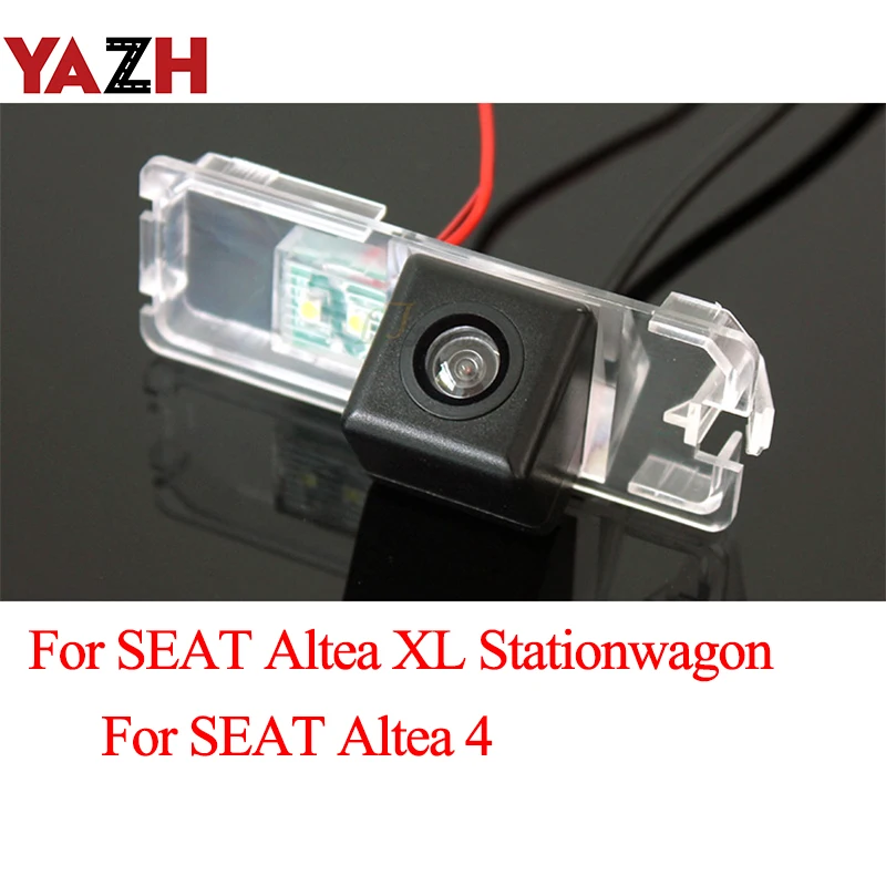 Фото Камера заднего вида HD CCD 170 градусов для SEAT Altea / XL Stationwagon 2007 ~ 2015 водонепроницаемая |