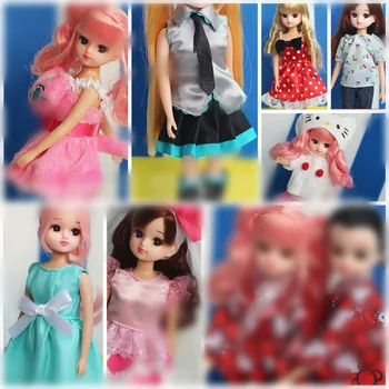 Cute Outfit Tops Vest Trousers Skirt Dress Casual Daily Clothes Accessories for licca doll Blythe Doll Girl's Toy
Cute Outfit Tops Vest Trousers Skirt Dress Casual Daily Clothes Accessories for licca doll Blythe Doll Girl's Toy