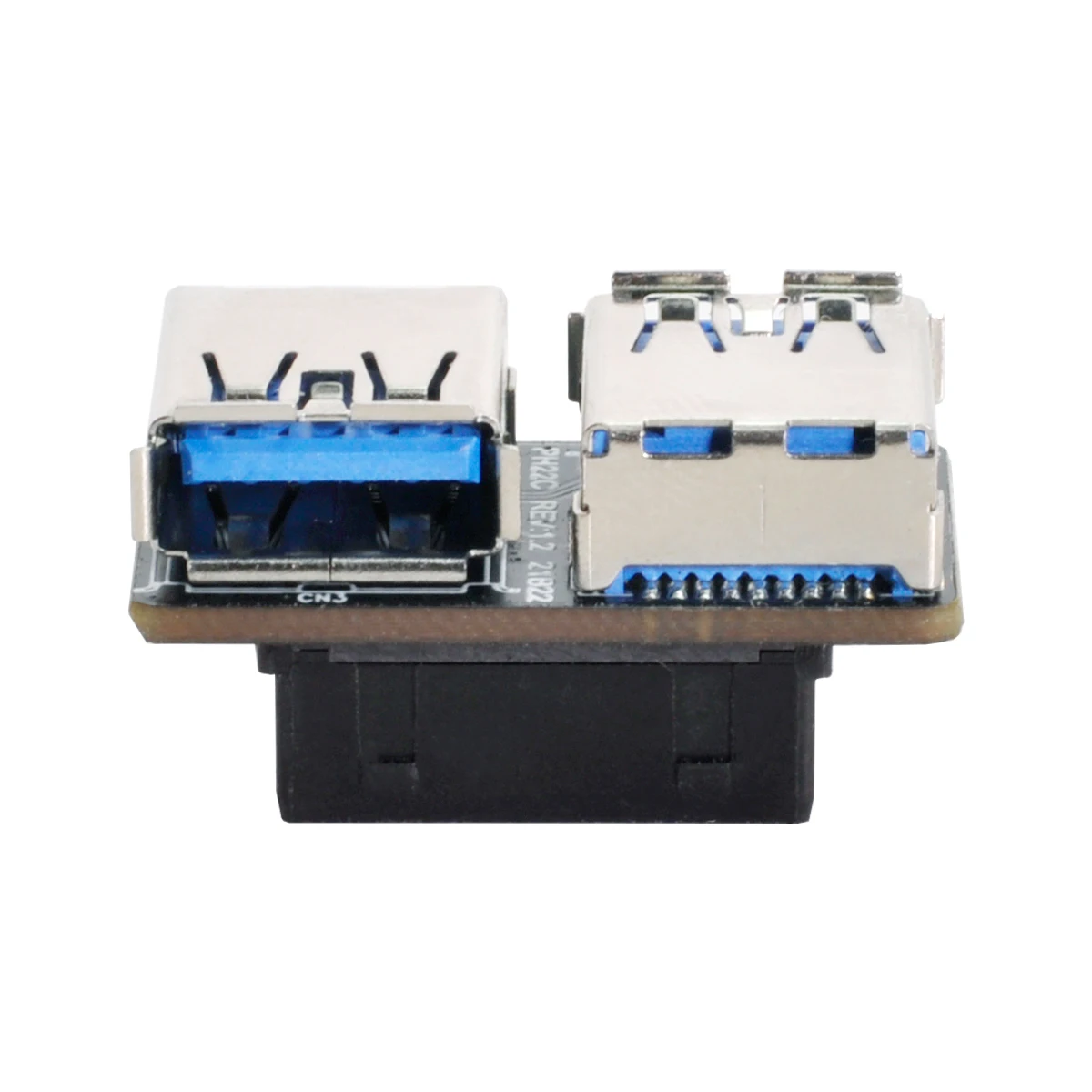 Jimier Motherboard 20/19 Pin Box Header to Dual USB 3.0 A Type Female Slot Adapter PCBA Flat Type
Jimier Motherboard 20/19 Pin Box Header to Dual USB 3.0 A Type Female Slot Adapter PCBA Flat Type