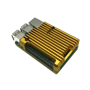 Box Office Aluminum Alloy Accessories Radiator Protection Case Computer Parts Cooling Shell Smooth For Raspberry Pi 3B+ 3B
Box Office Aluminum Alloy Accessories Radiator Protection Case Computer Parts Cooling Shell Smooth For Raspberry Pi 3B+ 3B