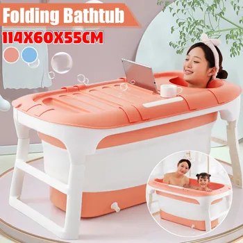 114X86X60cm Adult Bathtub Children Bath Bucket Baby Bath Bucket Swimming Pool Household Bathtub Large Baby Bathtub Universal
114X86X60cm Adult Bathtub Children Bath Bucket Baby Bath Bucket Swimming Pool Household Bathtub Large Baby Bathtub Universal
