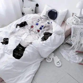 2pcs New playful gift bed linen set Captain astronaut police chief bedding sets duvet cover set single Quilt Cover Pillow case
2pcs New playful gift bed linen set Captain astronaut police chief bedding sets duvet cover set single Quilt Cover Pillow case