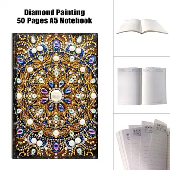 Diamond Painting Special Shaped Crystal Rhinestones Drill PU Leather A5 50 Pages Diary Book Birthday Creative Gift
Diamond Painting Special Shaped Crystal Rhinestones Drill PU Leather A5 50 Pages Diary Book Birthday Creative Gift
