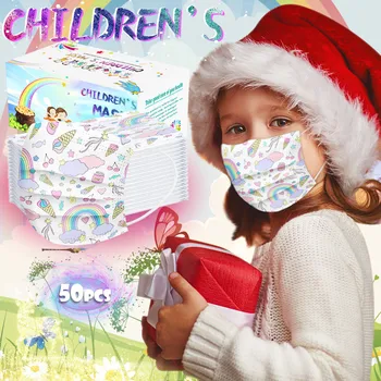 50pcs children's rainbow series style mask rainbow ice cream printing children's mask 3 layer ear hook outdoor mask mascarillas
50pcs children's rainbow series style mask rainbow ice cream printing children's mask 3 layer ear hook outdoor mask mascarillas