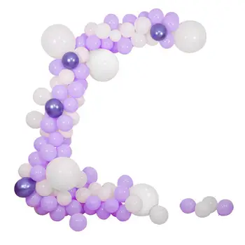 119pcs/set Macaron Purple Pink White Balloons Garland Arch Kit for Birthday Wedding Baby Shower Anniversary Party Decoration
119pcs/set Macaron Purple Pink White Balloons Garland Arch Kit for Birthday Wedding Baby Shower Anniversary Party Decoration