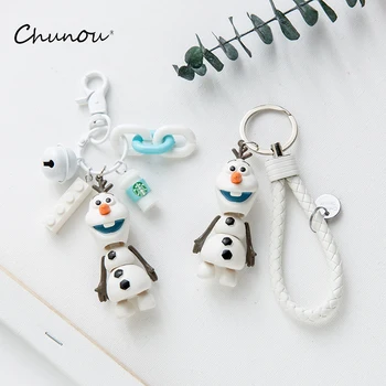 Cute Doll Key Chain Cartoon Frozen 2 Snowman Olaf Keychain Charm Trinket for Women Girls Bag Car Key Ring Kids Gift Wholesale
Cute Doll Key Chain Cartoon Frozen 2 Snowman Olaf Keychain Charm Trinket for Women Girls Bag Car Key Ring Kids Gift Wholesale