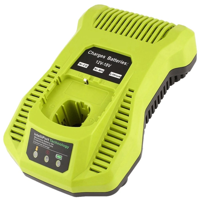 12V-18V Charger Replacement For Ryobi P117 Rechargeable Battery Pack Power Tool Battery Intelliport Technology(Eu Plug)
12V-18V Charger Replacement For Ryobi P117 Rechargeable Battery Pack Power Tool Battery Intelliport Technology(Eu Plug)