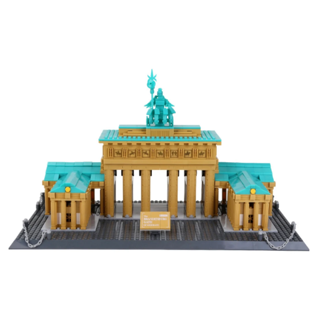1552Pcs MOC Street View Bricks Toys World Famous Architecture Model Brandenburg Gate DIY Building Blocks As Gift
1552Pcs MOC Street View Bricks Toys World Famous Architecture Model Brandenburg Gate DIY Building Blocks As Gift