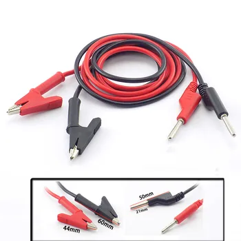 15A 18AWG 1M Alligator Clip Banana Plug Double End Test Lead Wire Line Multimeter Electrical Voltage Crocodile DIY Connector
15A 18AWG 1M Alligator Clip Banana Plug Double End Test Lead Wire Line Multimeter Electrical Voltage Crocodile DIY Connector