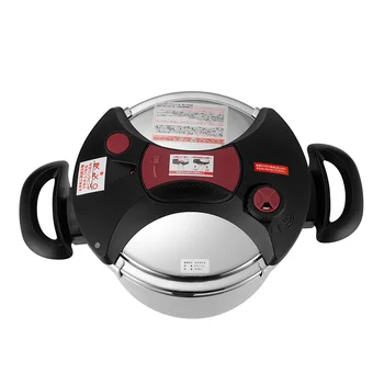 6L Double Gear Pressure Visual Rotary 304 Stainless Steel Pressure Cooker Safe And Explosion-Proof
6L Double Gear Pressure Visual Rotary 304 Stainless Steel Pressure Cooker Safe And Explosion-Proof