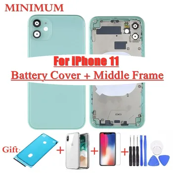For iPhone 11 / 11 Pro Back Cover + Middle Chassis Frame + SIM Tray + Side Key Parts Full Housing Case Door Assembly
For iPhone 11 / 11 Pro Back Cover + Middle Chassis Frame + SIM Tray + Side Key Parts Full Housing Case Door Assembly