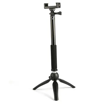 Tabletop Selfie Stick Monopod with Remote & Tripod Stand for iPhone and Android, for iPad, for Cell Phone & Tablets 
Tabletop Selfie Stick Monopod with Remote & Tripod Stand for iPhone and Android, for iPad, for Cell Phone & Tablets