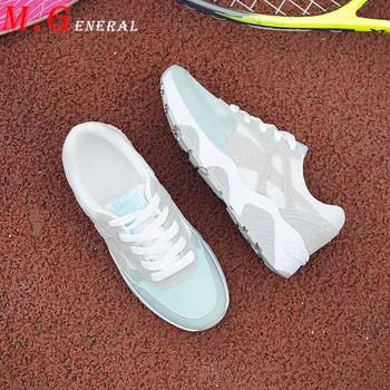 Women's Flat Shoes Breathable Lace Up Sneakers Casual Woman Summer Mesh Vulcanized Shoes Women Lightweight Chunky Tenis Shoe C60
Women's Flat Shoes Breathable Lace Up Sneakers Casual Woman Summer Mesh Vulcanized Shoes Women Lightweight Chunky Tenis Shoe C60