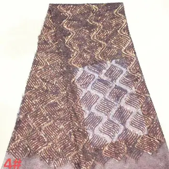 New 3D Flower Milk Silk French Lace Fabrics Nigerian Sequence Lace Fabrics African Tulle Lace Sequins Lace Fabric For Wedding
New 3D Flower Milk Silk French Lace Fabrics Nigerian Sequence Lace Fabrics African Tulle Lace Sequins Lace Fabric For Wedding