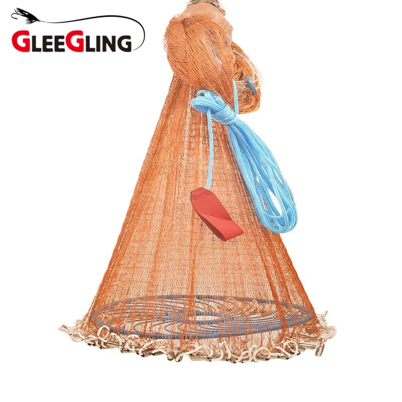 300/360/420cm Upgraded Flying Disc American Hand Cast Fishing Net with Lead Sinkers Throw Net Fishing Tools Crab Trap Cast Net
300/360/420cm Upgraded Flying Disc American Hand Cast Fishing Net with Lead Sinkers Throw Net Fishing Tools Crab Trap Cast Net
